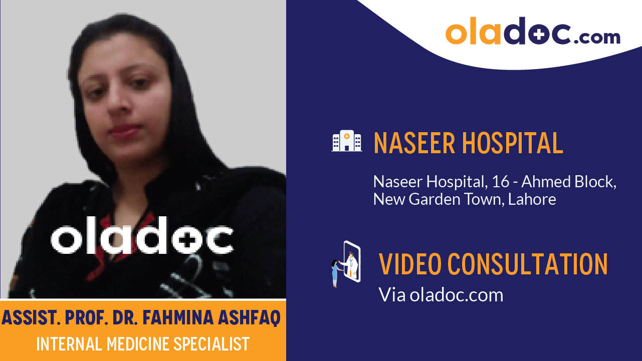 Practice locations of Dr.Fahmina Ashfaq